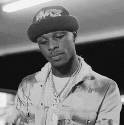 Toosii Emotional Look GIF