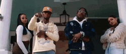 Toosii Singing With Man GIF