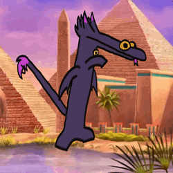 Toothless Egyptian Dance Moves Meme GIF