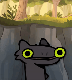 Toothless Meme Big Yawn GIF