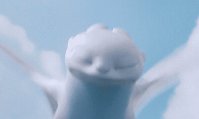 Toothless Smiling For Camera GIF