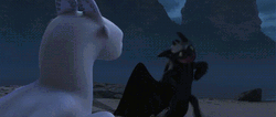 Toothless Walking Backwards  GIF