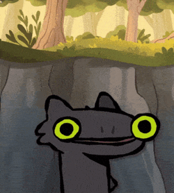 Toothless Yoshi GIF