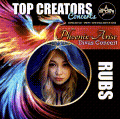 Top Creators Phoenix Arise Divas Concert Poster GIF