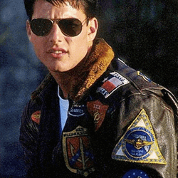 Top Gun Jacket Tom Cruise GIF