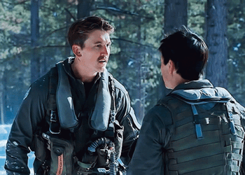 Top Gun Maverick Glen Powell Scene GIF