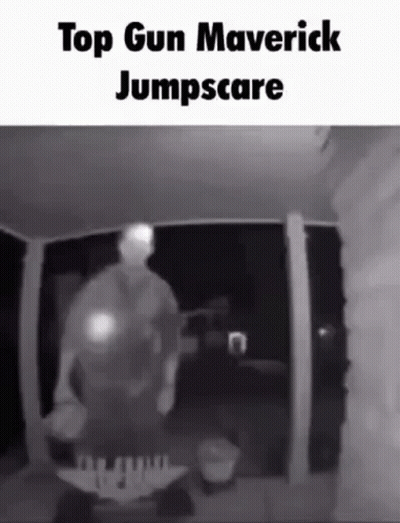 Top Gun Maverick Jumpscare GIF