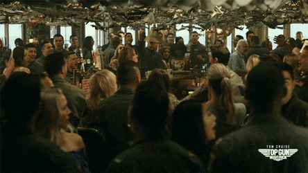 Top Gun Maverick Party Celebrate GIF