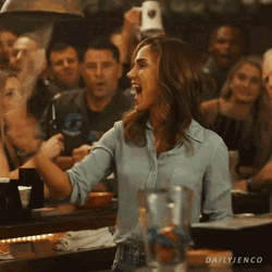 Top Gun Maverick Penny Benjamin Bar Ringing Bell GIF