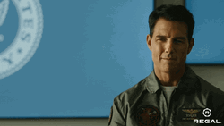 Top Gun Maverick Pete Mitchell Calm Smile GIF
