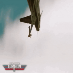Top Gun Maverick Pete Mitchell Plane Dive GIF