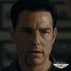 Top Gun Maverick Tom Cruise Worried GIF