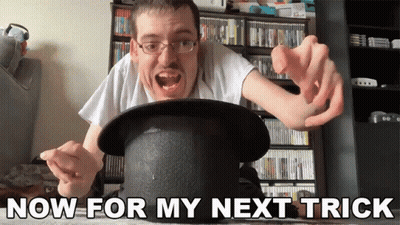 Top Hat Man Pointing Now My Next Trick GIF