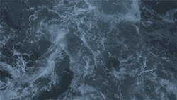 Top View Of Rough Ocean Waves GIF