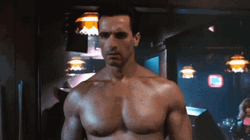 Topless Arnold Schwarzenegger Terminator 2 GIF