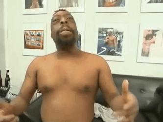 Topless Explaining Beetlejuice Meme GIF