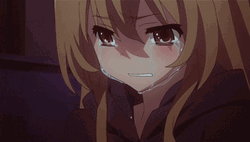 Toradora! Anime Aisaka Crying