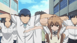 Toradora Funny Anime Punishment GIF