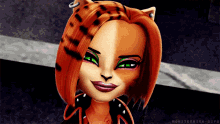 Toralei Monster High Cute Roar  GIF