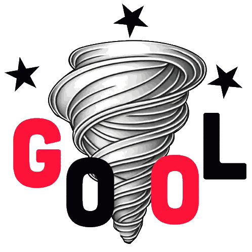 Tornado Drawing With Good Text Sticker