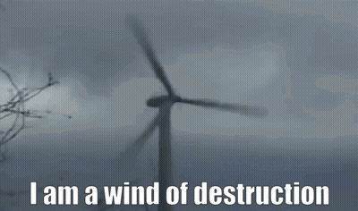 Tornado Saying I Am a Wind of Destruction