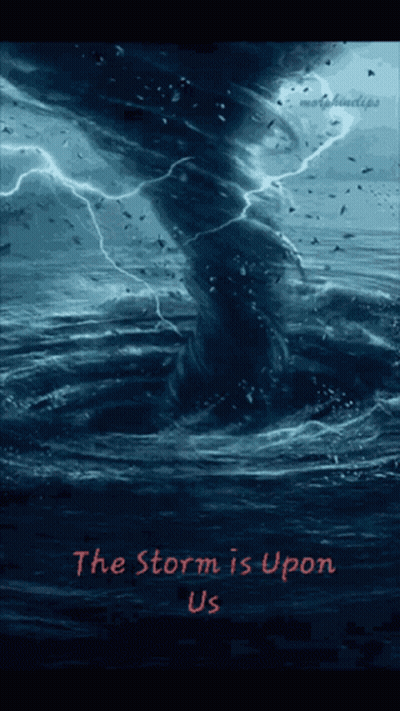 Tornado Saying The Storm Is Upon Us GIF