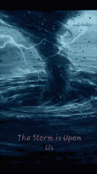Tornado With The Storm Is Upon Us GIF