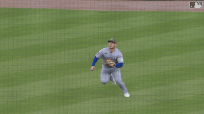 Toronto Blue Jays Baseball Player Kneeling GIF