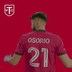 Toronto FC Osorio Number 21 Jersey GIF