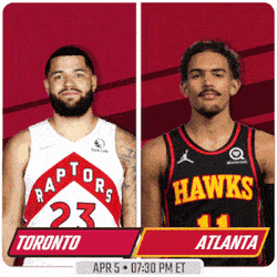 Toronto Raptors Vs. Atlanta Hawks Pre Game GIF