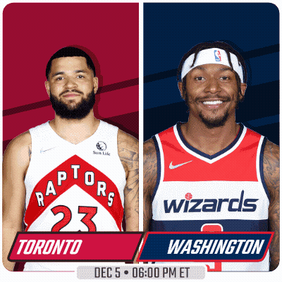 Toronto Raptors Vs Washington Wizards GIF