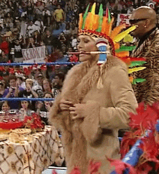 Torrie Wilson Indian Inspired Attire GIF