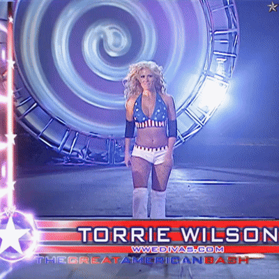 Torrie Wilson Is A Female Wrestler From Wwe GIF