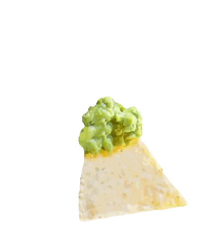 Tortilla Chip With Guacamole Sticker