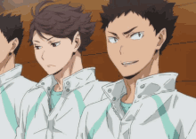 Tōru Oikawa Hajime Iwaizumi Seatmates GIF