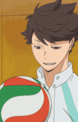 Tōru Oikawa Spin Volleyball Finger  GIF