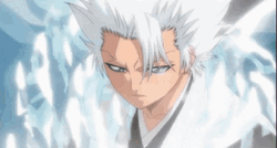 Toshiro Talking Seriously GIF