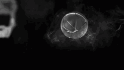 Tossed Crystal Glass Breaking GIF