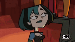 Total Drama Gwen Kissed Surprised GIF