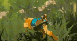 Totk Forest Running Link GIF