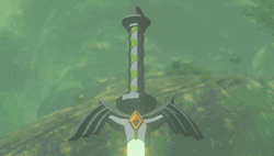 Totk Hold The Master Sword GIF