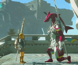 Totk Sidon Kneel Down GIF