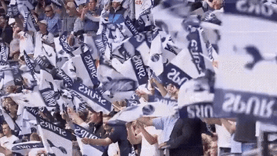 Tottenham Hotspur Advertisement Man In Costume GIF