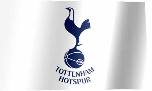 Tottenham Hotspur Flag With Rooster And Football GIF