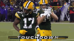 Touchdown Davante Adams Dance GIF