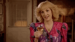 Touched The Goldbergs Wendi McLendon-Covey  GIF
