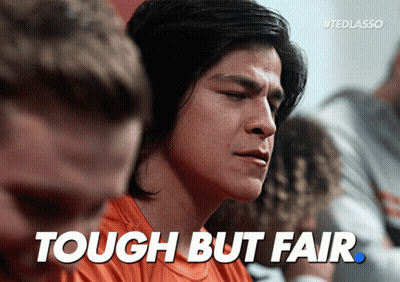 Tough But Fair GIF