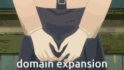 Touko Nanami Cute Domain Expansion GIF
