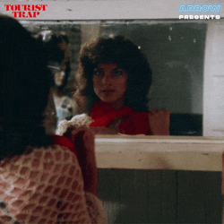 Tourist Trap Movie Broken Mirror Scene GIF