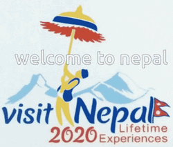 Tourists Nepal Greetings